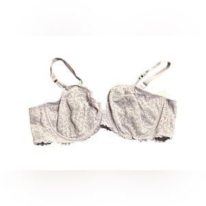 Auden Lace Underwire Bra in Light Lavender